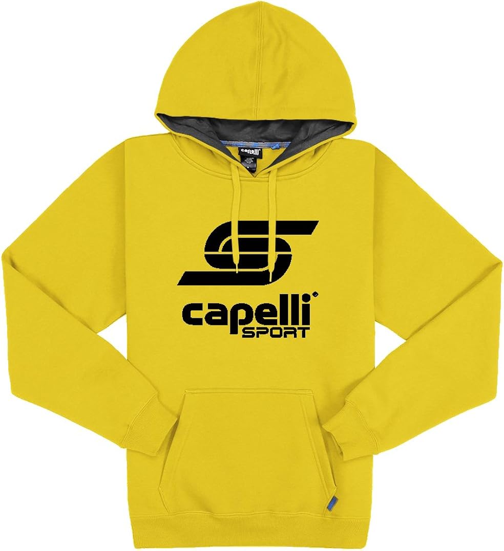 Capelli Sport Logo Hoodie AdultYELLOWXXL at Amazon Men’s Clothing store
