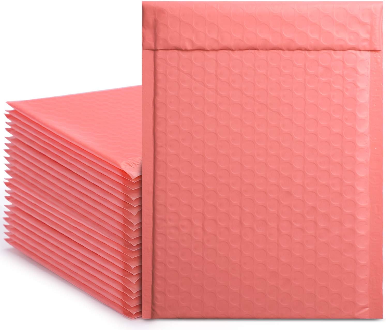 Metronic 50pcs Poly Bubble Mailers 4x8 Inch Padded Envelopes #000 Bubble Lined Poly Mailer Self Seal Teal: Office Products