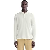 Everlane Mens The Long-Sleeve Pique Polo