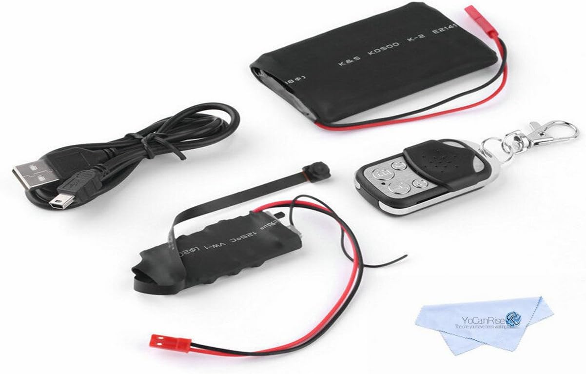 YOCANRISE HD 1080P DIY Module SPY Hidden Camera Video MINI DV DVR Motion w Remote Control
