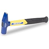 VAUGHAN Tinner's Riveting Hammer, Assembled in USA, Sheet Metal Hammer | American Forged High Carbon Steel, Octagonal Head, Cross Pein, Fiberglass Handle, Slip-Resistant Grip, HVAC Ductwork, VN16815
