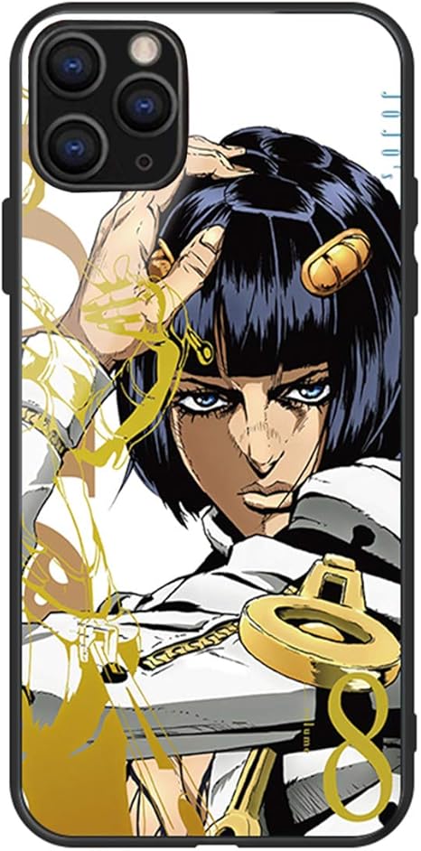 Amazon Co Jp ジョジョの奇妙な冒険 イラスト アイフォン 携帯カバー Jojo 鏡面ガラス スマートフォン Iphonese Iphone Se 第2世代 強化ガラス ケース 充電対応 携帯電話 携帯 スマホ ハードケース アニメ カバー ジョジョ ホビー