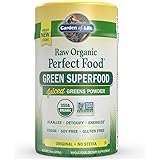 Garden of Life Vegan Green Superfood Powder - Raw Organic Perfect Whole Food Dietary Supplement, Original, 7.4oz (209g) Powder