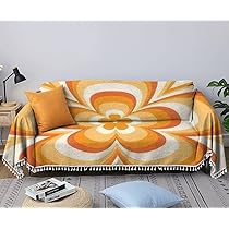 Amazon.com: Sofa Covers Flower Power Floral Retro Cool Funky