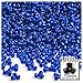 The Crafts Outlet 1,000pc Plastic, Opaque, Tri Beads, 10mm, Multi Mix