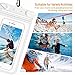 Transparent Waterproof Phone Case,Universal IPX8 Waterproof Phone Pouch Dry Bag for iPhone 11/11Pro/ Xs Max/Xr/Xs/X/8/8 Plus/7/7Plus/6 (Black,White,Blue,Pink 4-Pack)