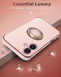 XYZ for iPhone 16 Plus Case with Stand, Phone Case