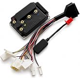 Fardriver ND72260 Mini 12 72V 260A Programmable BLDC Motor Controller, Brushless E-Bike Speed Controller for Electric Motorcycle Scooter Dirt Bike (72V 80A)