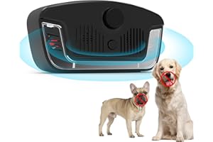 HONGXIAN Bark Control Device, Ultrasonic Anti Barking Device, Automatic Ultrasonic Bark Control Device, Rechargeable Stop Dog Barking Tool, Barks Stopper for Puppy Small Medium Large Dogs