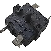 FZ31-9 HUA LI LAI 6 pins 6 Positions fit for Galanz Function Selection Rotary Switch