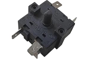 TSNUPGOHXW FZ31-9 Hua LI LAI 6 pins 6 Positions fit for Galanz Function Selection Rotary Switch