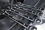 Blue Spot Tools 04310 8Pce Metric Spanner Set 8-19mm Ratchet 72 Teeth view 8