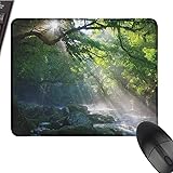 Rainforest Multi-Size Mouse pad Stream in The