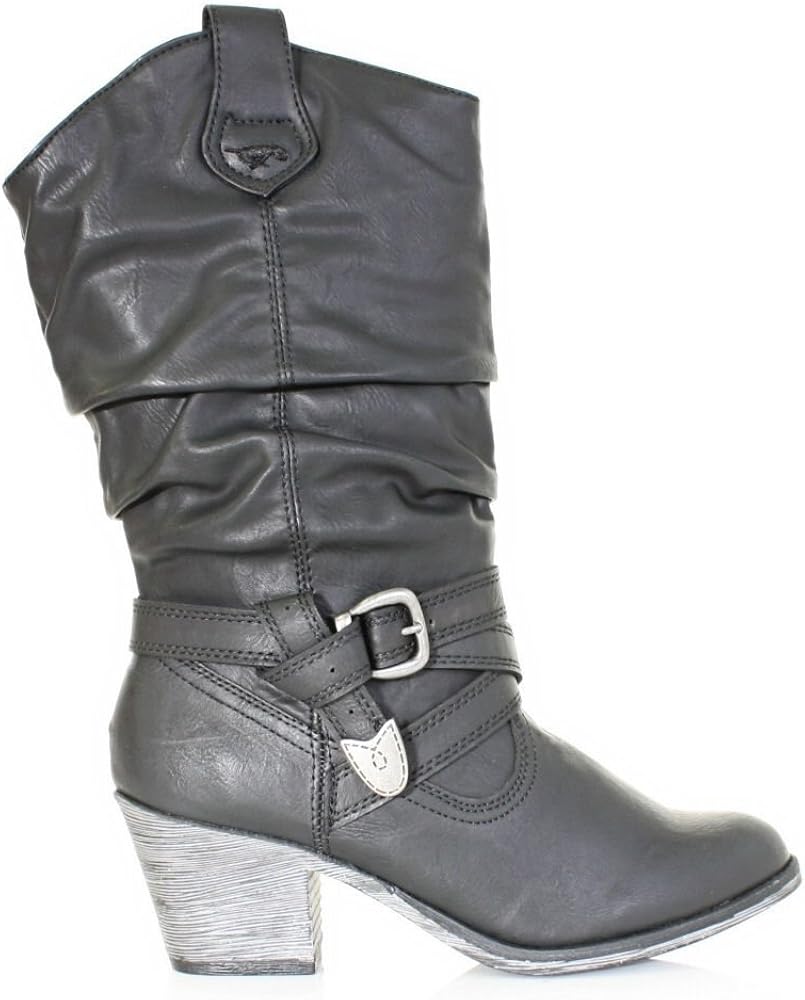 rocket dog womens sidestep cowboy boots