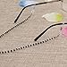 Eyeglass Chain - Pixnor Crystal Beads Beaded Sunglass Chain (Black+Clear)