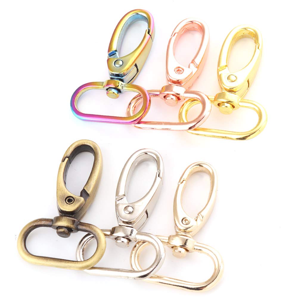Cat Trigger Clip Rainbow Swivel Lobster Clasps Metal Trigger Snap Hook