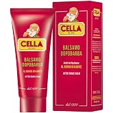 Cella Milano Alcohol-Free Aftershave Balm, 100 ml. Made in Italy | Shea Butter and Almond Oil Moisturize, Soothe and Condition Sensitive Skin After Shaving