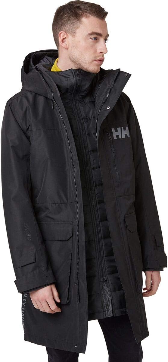 HellyHansen Men's Rigging Waterproof Windproof Rain Coat Jacket With