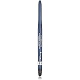 Rimmel Exaggerate Eye Definer, Deep Ocean, 1 Count, Waterproof Long Lasting Easy Twist Up Self-Sharpening Eye Color Pencil
