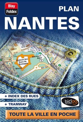 NANTES Plan de poche