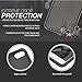 iPhone 8 / iPhone 7 Case, DesignSkin [Slider] [Sliding Card Holder Slot] Extreme Heavy Duty 3-Layer Bumper Protection Wallet Cover with Card Holder Case Cover for iPhone 7/8 - Titanium Black