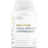 PREMIUM Male Appetite Suppressant - Weight Loss Pills, Fat Burner for Men, GLP-1 Pathway Support - Can Help Sustain Muscle While Burning Fat - Powerful Fat Burning Assistance- 60 Capusles