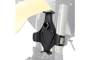 USTPO Dirt Bike Fork Saver Motorcycle Front Fork Saver Support Brace Guards Protector Plastic Seal Savers Universal for Dirt Bike Transportation,Motocross Supermoto Enduro Pit Bike Black