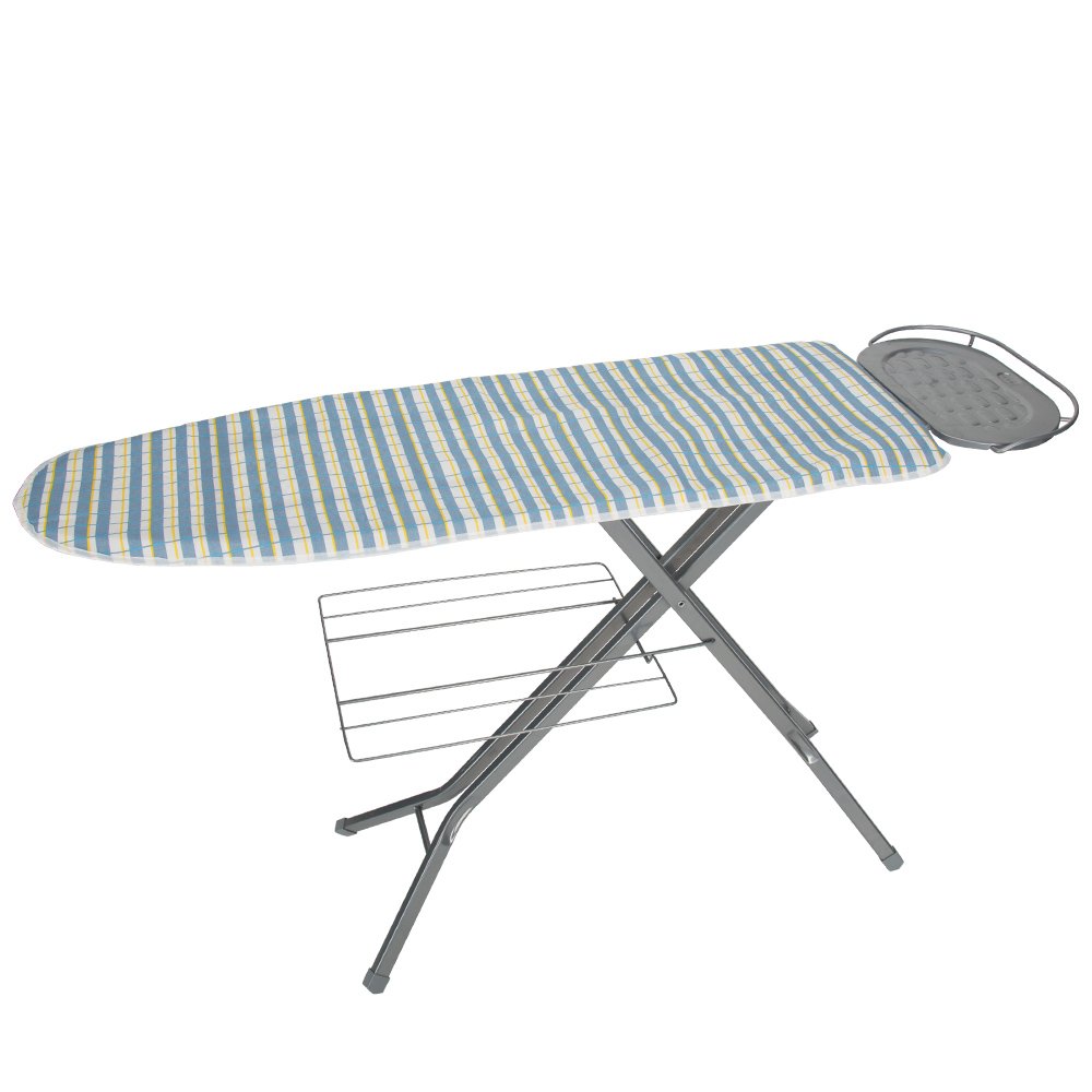 ACE Ironing Board Cover & Pad Set - 100% Cotton - Checkered Blue - 48"