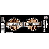 HARLEY-DAVIDSON Bar &amp; Shield 2-Piece Holographic Decals, 3 x 2.5 Inch CG99116