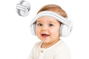 Abafador de Ruído Infantil Ajustável – Protetor Auricular para Crianças e Bebês, Redução de Ruídos, Confortável, Leve, Ideal para Autismo, Estudos, Viagens, Shows e Eventos - Premium