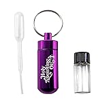 Anointing Oil Bottle Accessory Kit, Purple Keychain
