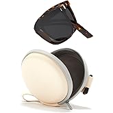 Cyxus Foldable Polarized Sunglasses Women Men, TR90 24g Square Frame 99.99% UV Protection Beach Driving Outdoor 1104