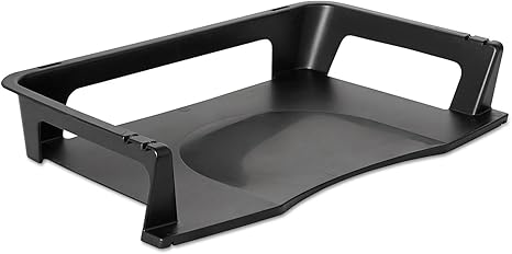Amazon Com Rubbermaid Regeneration Letter Size Tray Black