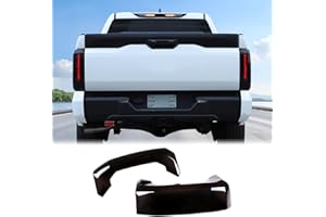 Aunginsy Car Rear Tail Light Cover Tail Lamp Shell Shade Compatible with Toyota Tundra 2022-2025 Smoked Taillight Shell Trim Cover Tail Light Lamp Cover Guard Trim Frame Protect Decorative Accessories