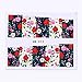 BORN PRETTY Nail Art Water Decal Flower Manicure Tatoo Transfer Stickers Rose Sakura Butterfly 48 Patterns Set