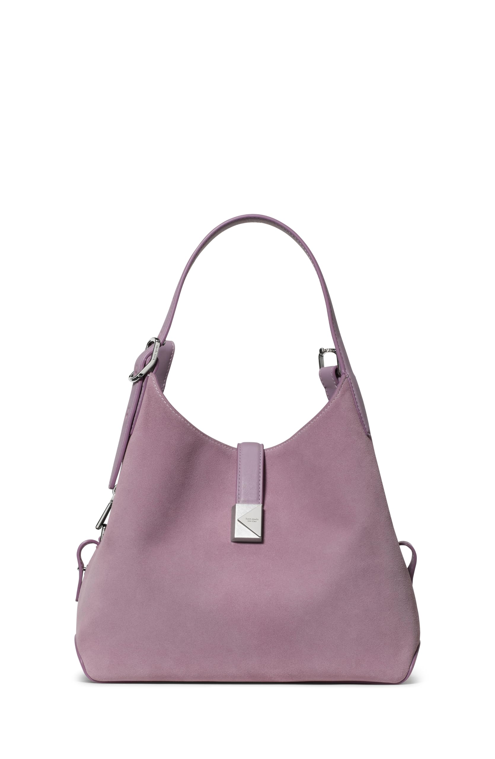 kate spade new york Deco Smooth Leather And Suede Crossbody Tote