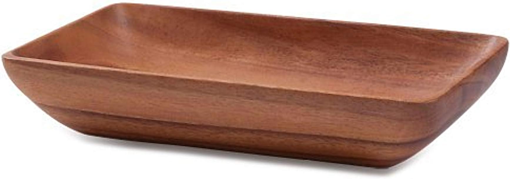 Acacia Wood 2 x 10 x 6 inch Rectangular Bowl