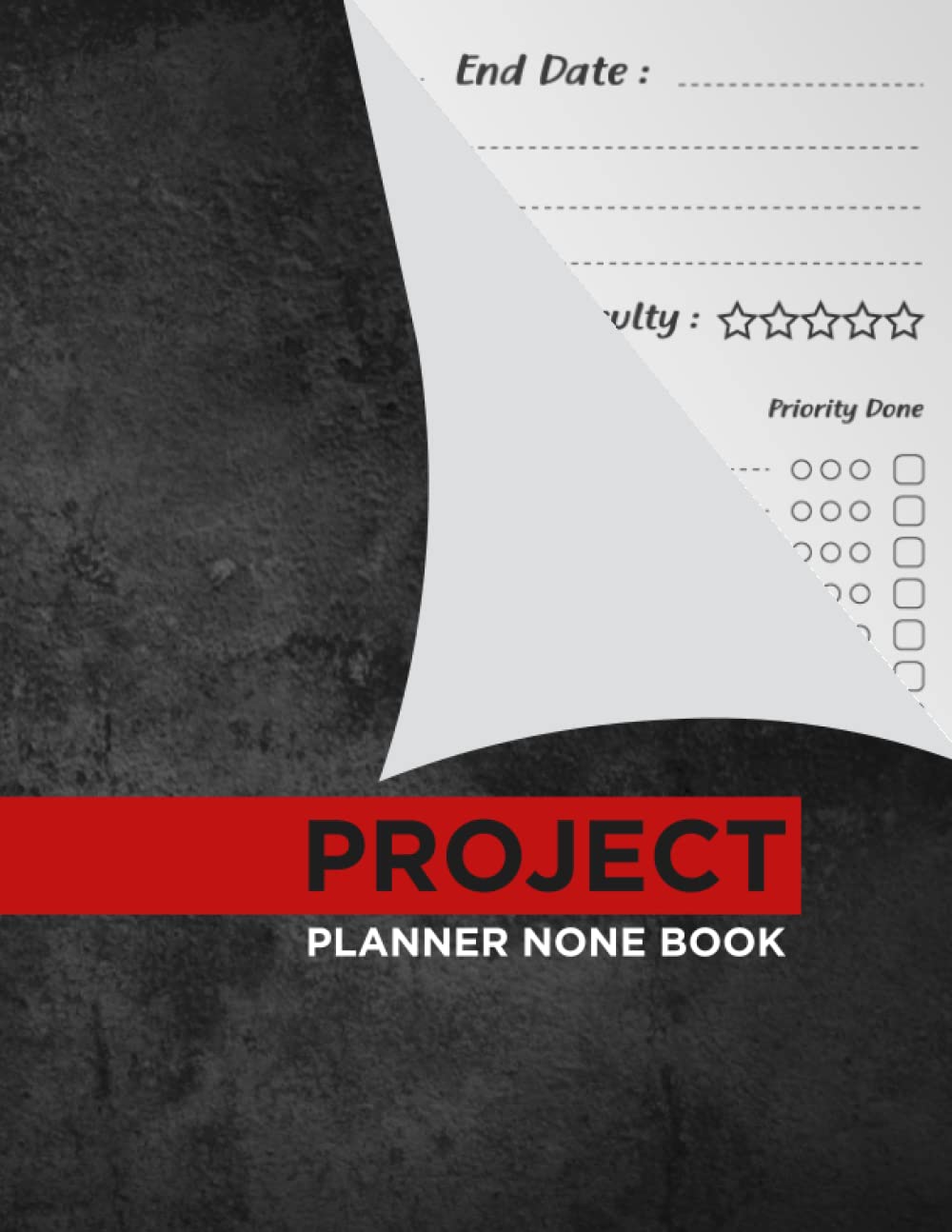 Project Planner Notebook: Project Management Workbook With Checklist | Project Management Notebook With Checklist, Work Organizer, Plan, Manage, Track & Organize Projects & Products With Gantt Chart