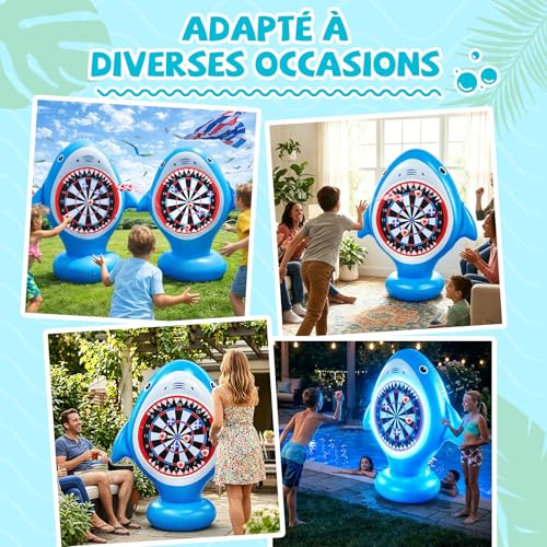 EFFILUMLUX Inflatable Dart Target