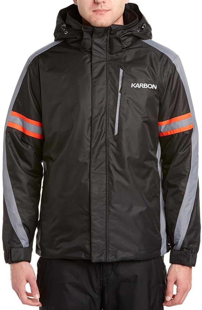 Karbon Mens Saturn Jacket, S, Black: Amazon.ca: Clothing & Accessories
