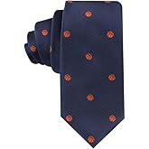 AUSCUFFLINKS Basketball Fan Ties for Him | Bball Lover | Present for Men | Work Ties for Him | Birthday Prezzie for Guys (Basketball)