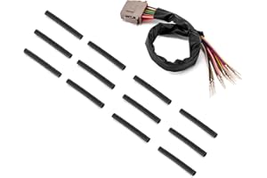 Wsays Speedometer Instrument Extension Harness 15inch (381mm) Compatible with Harley Sportster 883 1200 Custom XLC Dyna Low Rider Super Glide Wide Glide 1999-2006