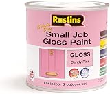 Rustins Small Job Gloss Paint Candy Pink 250ml