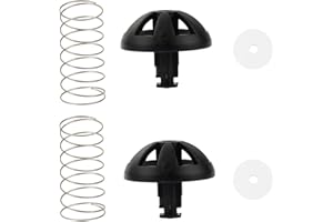 RSOISE Coffee Machine Brew Basket Bottom Spring Loaded Stopper Kits Replacement Brew Basket Fits For Mr. Coffee Hamilton Coffee Machine Accessory 990117900 990237500 (2 Pcs)