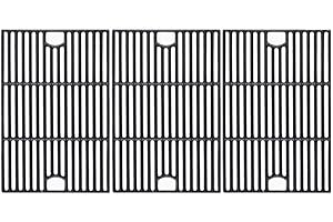 FORYEYC 17 inch Cooking Grates for Nexgrill 6-Burner Deluxe 720-0896B Gas Grill, Cast Iron Grill Grids for Home depot 720-0898 720-0896E 720-0896X 720-0896 720-0896BK 720-0896C 720-0898A Replacement Part