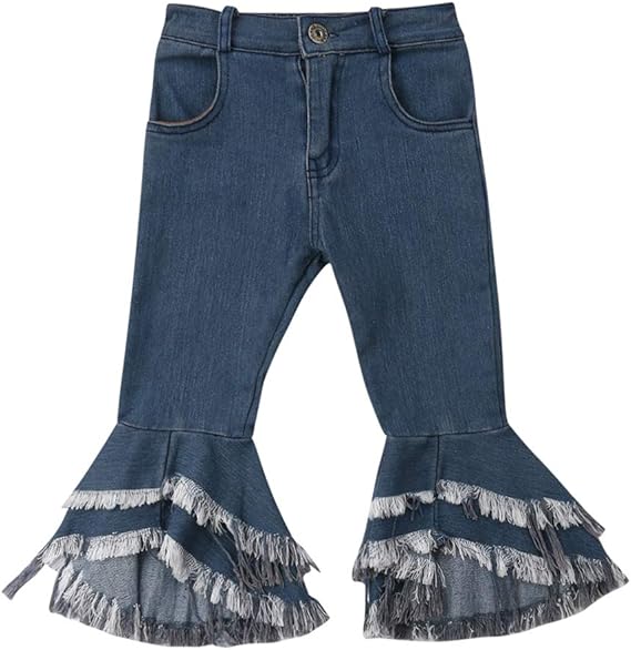 girl bell bottom jeans