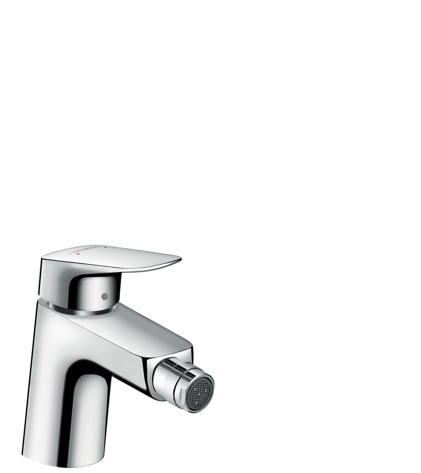 hansgrohe Logis Single lever bidet tap 70 with pop-up waste chrome 71204000