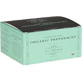 Harney &amp; Sons Organic Peppermint Herbal Tea Bags, 50 Count | USDA Organic peppermint herbal tea from Oregon. Naturally caffeine free.