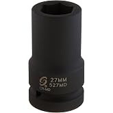 Sunex Tools - SOCKET IMPACT 27MM 1 DRIVE DEEP 6 POINT