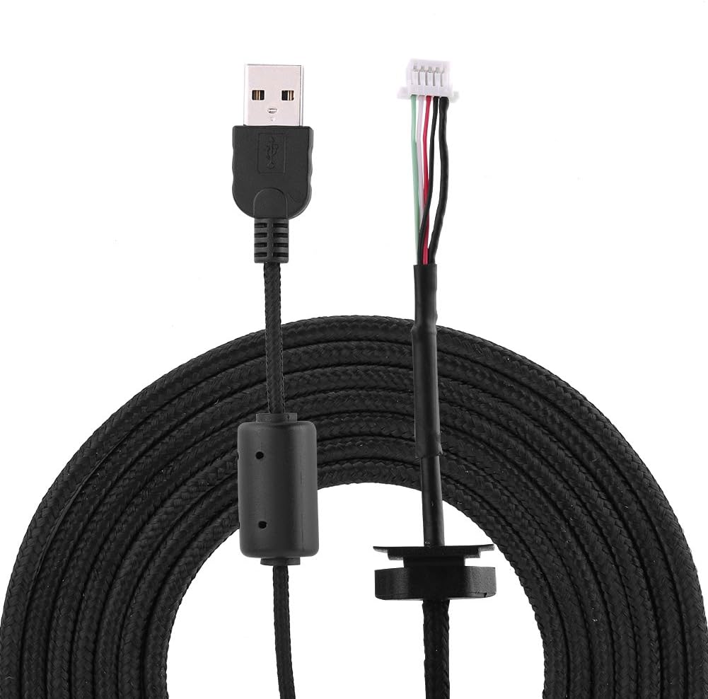 VBESTLIFE USB Mouse Line Wire Cable Replacement Repair Accessory for Logitech G9/G9X Game Mouse(2m)